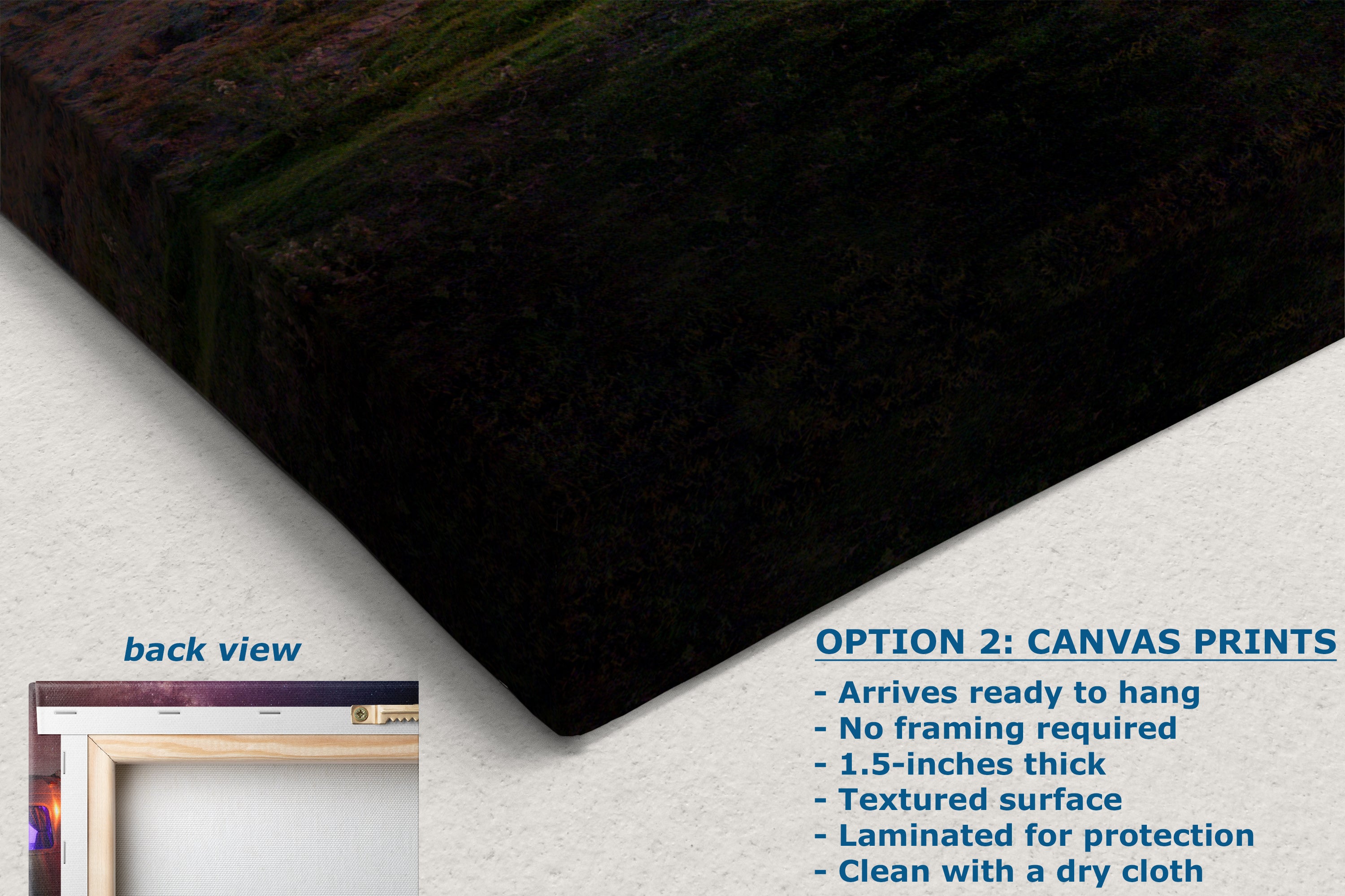 Airstream Travel Trailer Art Night Scene in San Diego, California Campsite Camping Decoration in Canvas, Paper, and Metal Wall Art