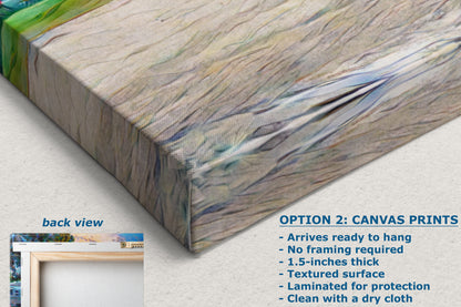 Airstream Trailer Beach Art Camping Decoration