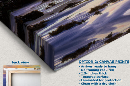 Pfeiffer Beach Sunset, Big Sur California Coastline Ocean Picture Nature Photo of Keyhole Arch, Relaxation Artwork, Meditation, Office House Decor