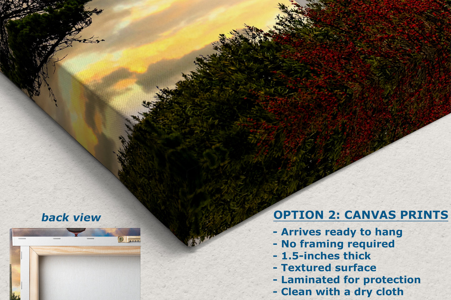 Yaquina Bay Lighthouse Picture, Oregon Coast Ocean Picture, Pacific Northwest Beach Photo Wall Art for Office and Relaxation