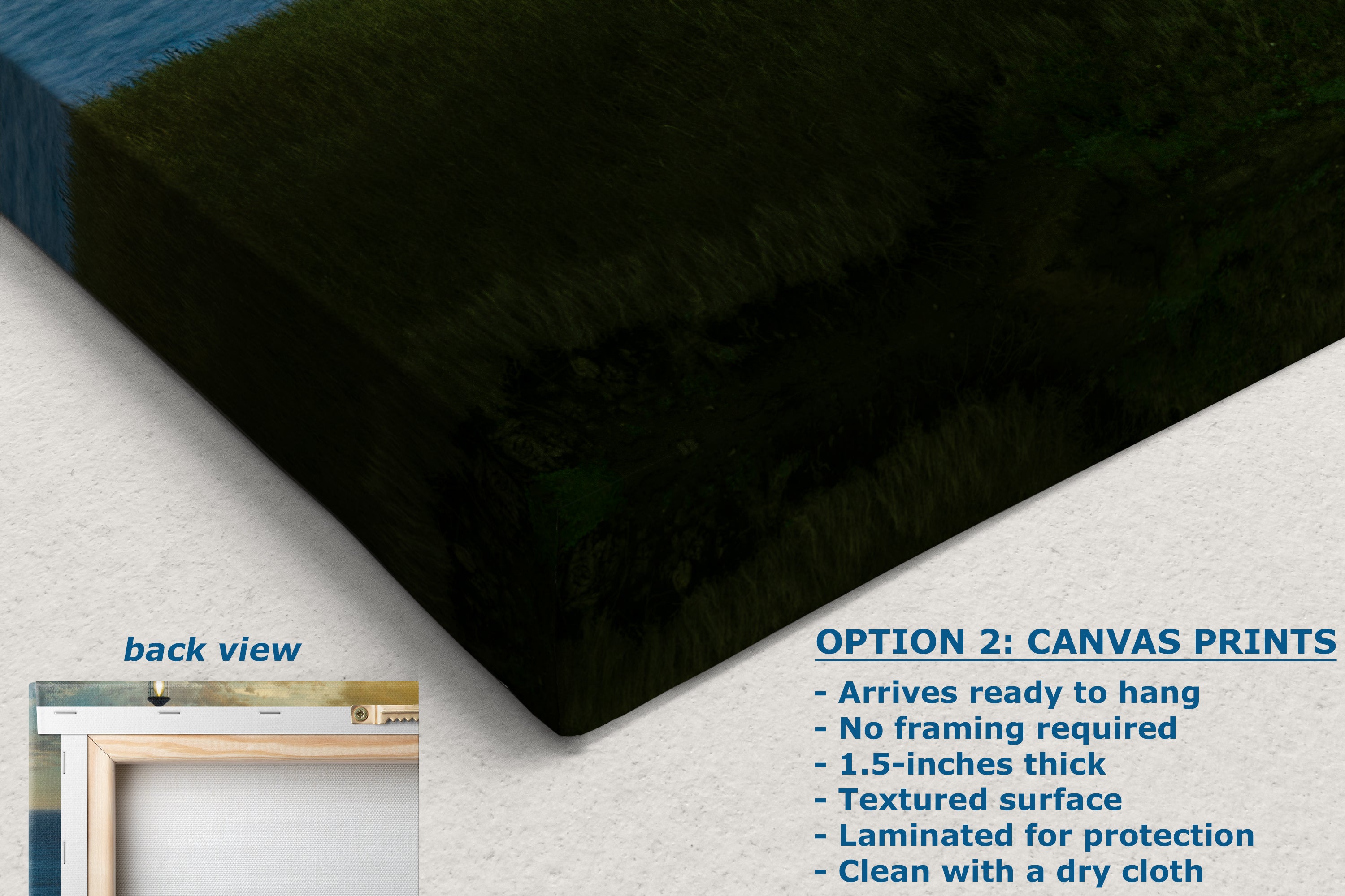 Yaquina Head Lighthouse Picture, Oregon Coast Ocean Picture, Pacific Northwest Beach Photo Wall Art for Office and Relaxation