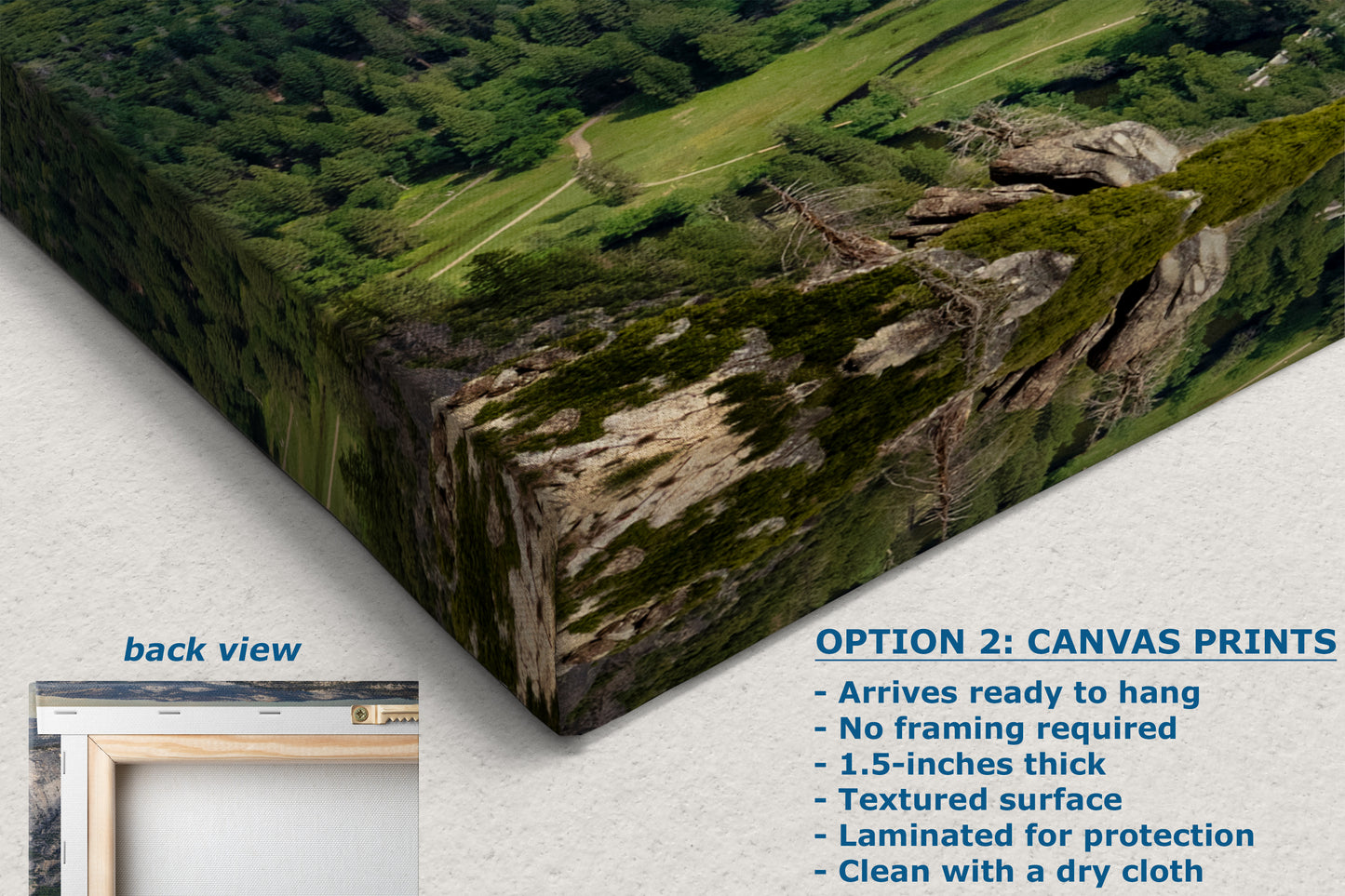 Yosemite Falls Glacier Point National Park Nature Photo Relaxation Artwork for Meditation, Office, Dorm, Apartment, and House Decor