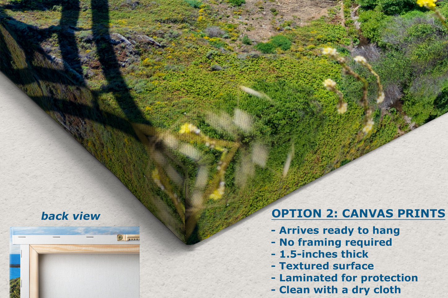 Bixby Bridge Ocean Picture, Big Sur California Coastline Nature Photo | Relaxation Artwork for Meditation, Office, & House Decor