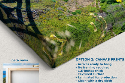 Bixby Bridge Ocean Picture, Big Sur California Coastline Nature Photo | Relaxation Artwork for Meditation, Office, & House Decor