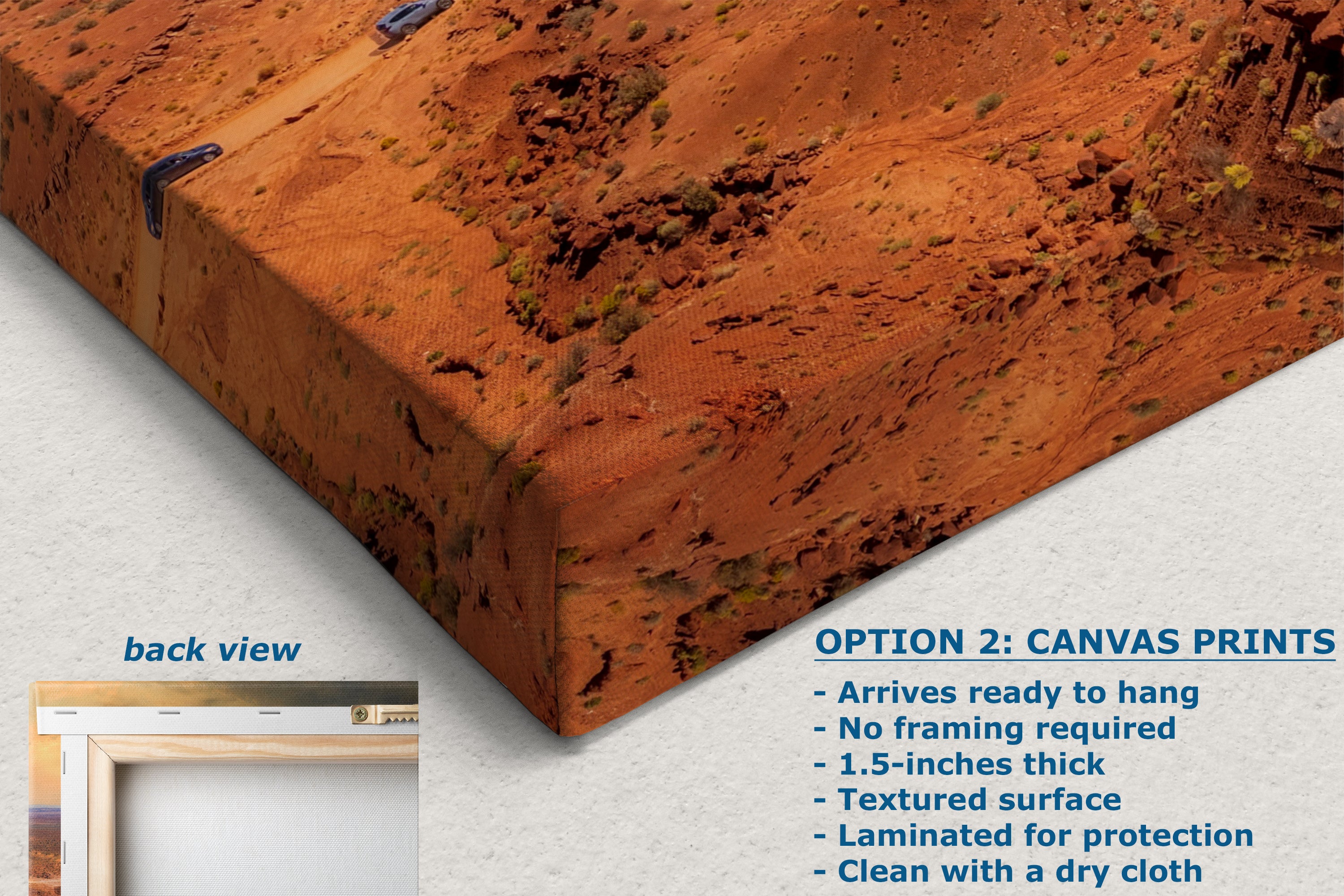 Monument Valley Arizona Desert Picture Stormy Nature Photo, Bohemian Style Relaxation Artwork for Meditation, Apartment, Office & House Decor