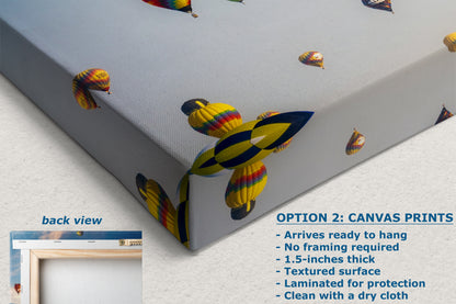 Hot Air Balloon Festival | Albuquerque New Mexico Balloon Fiesta Wall Art | Office, Cubicle & House Decor