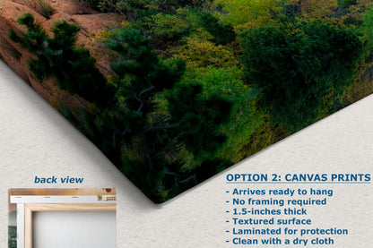 Garden of the Gods Colorado Mountain Picture Nature Photo, Rocky Mountain Relaxation Artwork for Meditation, Office, & House Decor