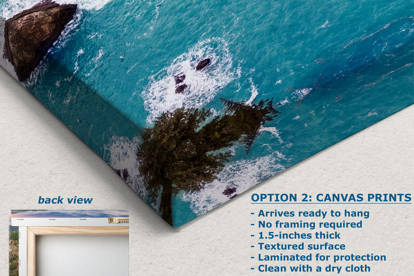 Oregon Coast Ocean Picture, Pacific Northwest Nature Photo