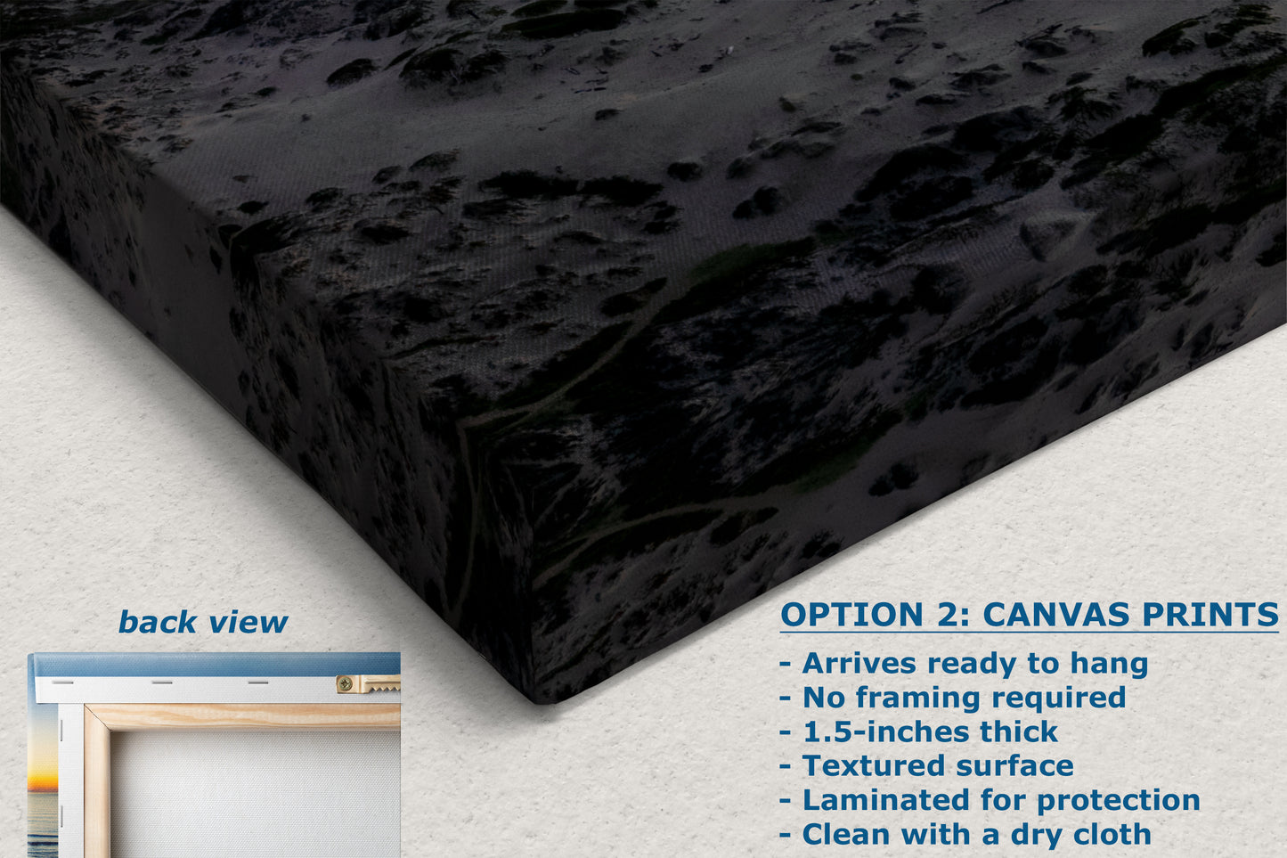 Morro Bay California Coastline Ocean Picture Nature Photo Panorama, Morro Rock Coastal Relaxation Artwork, Dorm Room, Office & House Decor