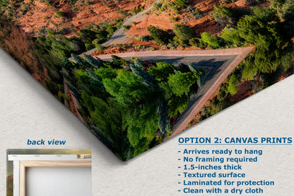 Chapel of the Holy Cross Sedona Arizona Desert Picture, Southwestern Wall Art, Catholic Church Decor, Canvas Print, Office or Home Wall Art