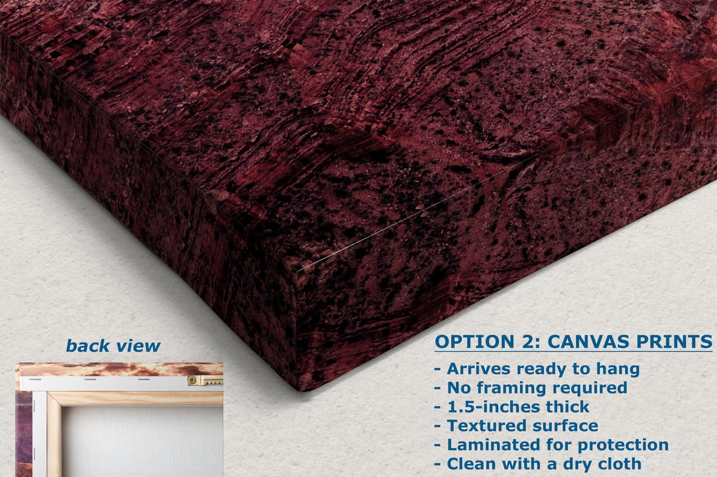 Grand Canyon National Park, Arizona Desert Picture Sunset Nature Photo, Bohemian Style Relaxation Artwork for Meditation, Apartment, Office & House Decor