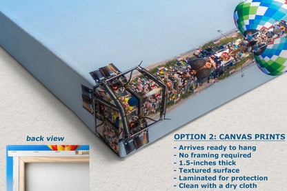 Hot Air Balloon Festival Mass Ascension | Albuquerque New Mexico Balloon Fiesta Wall Art | Office, Cubicle & House Decor