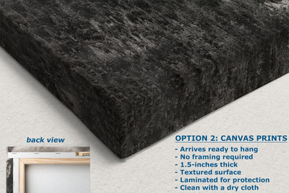 Tunnel View Yosemite National Park Mountain Picture Black and White Nature Photo Relaxation Artwork for Mediation, Office, & House Decor