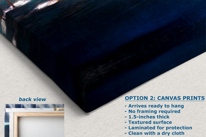 Bellagio Las Vegas Water Picture, Relaxation Artwork, Night Water Display Wall Decor, Ethereal Cityscape Photography