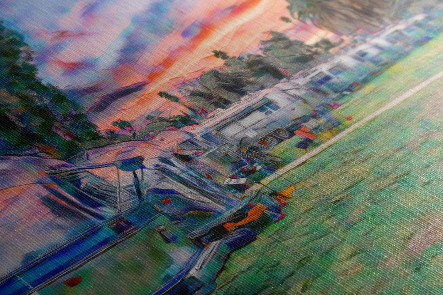 Airstream Travel Trailer Art Camping Decoration