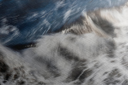 Beach Waves Ocean Picture Impressionist Art Nature Photo