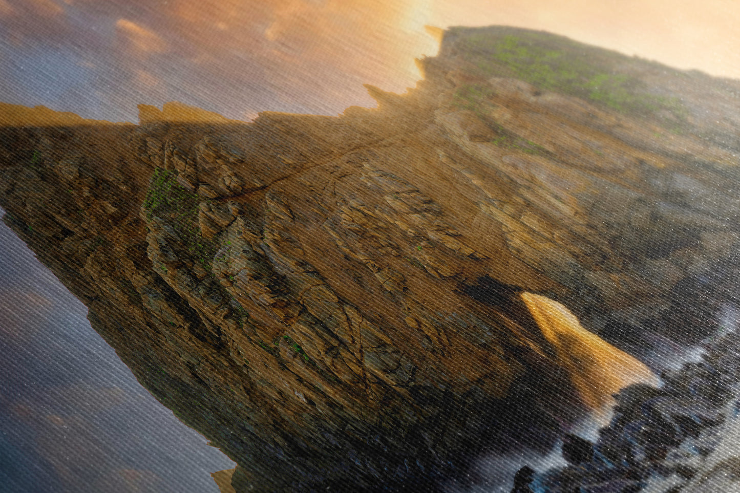 Pfeiffer Beach Big Sur California Coastline Ocean Picture Nature Photo of Keyhole Arch, Relaxation Artwork, Meditation, Office House Decor