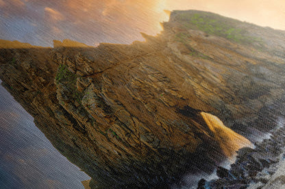 Pfeiffer Beach Big Sur California Coastline Ocean Picture Nature Photo of Keyhole Arch, Relaxation Artwork, Meditation, Office House Decor