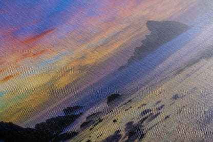 Pfeiffer Beach Sunset, Big Sur California Coastline Ocean Picture Nature Photo, Relaxation Artwork, Meditation, Office House Decor