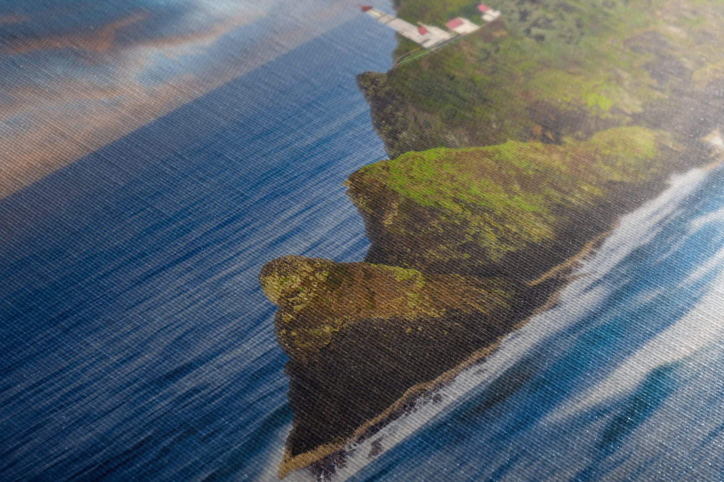 Heceta Head Lighthouse Picture, Oregon Coast Ocean Picture, Pacific Northwest Beach Photo Framed Coastal Decor for Ocean Lovers
