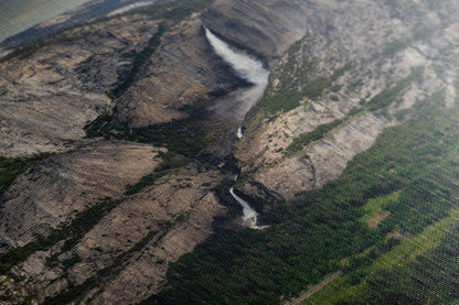 Yosemite Falls Glacier Point National Park Nature Photo Relaxation Artwork for Meditation, Office, Dorm, Apartment, and House Decor