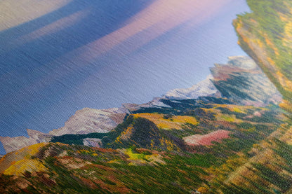 Telluride Colorado San Juan Mountain Picture, Fall Colors Aspen Trees Forest Picture Nature Photo for Relaxation Artwork, Meditation and House Decor