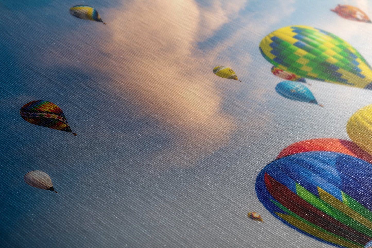 Hot Air Balloon Festival | Albuquerque New Mexico Balloon Fiesta Wall Art | Office, Cubicle & House Decor