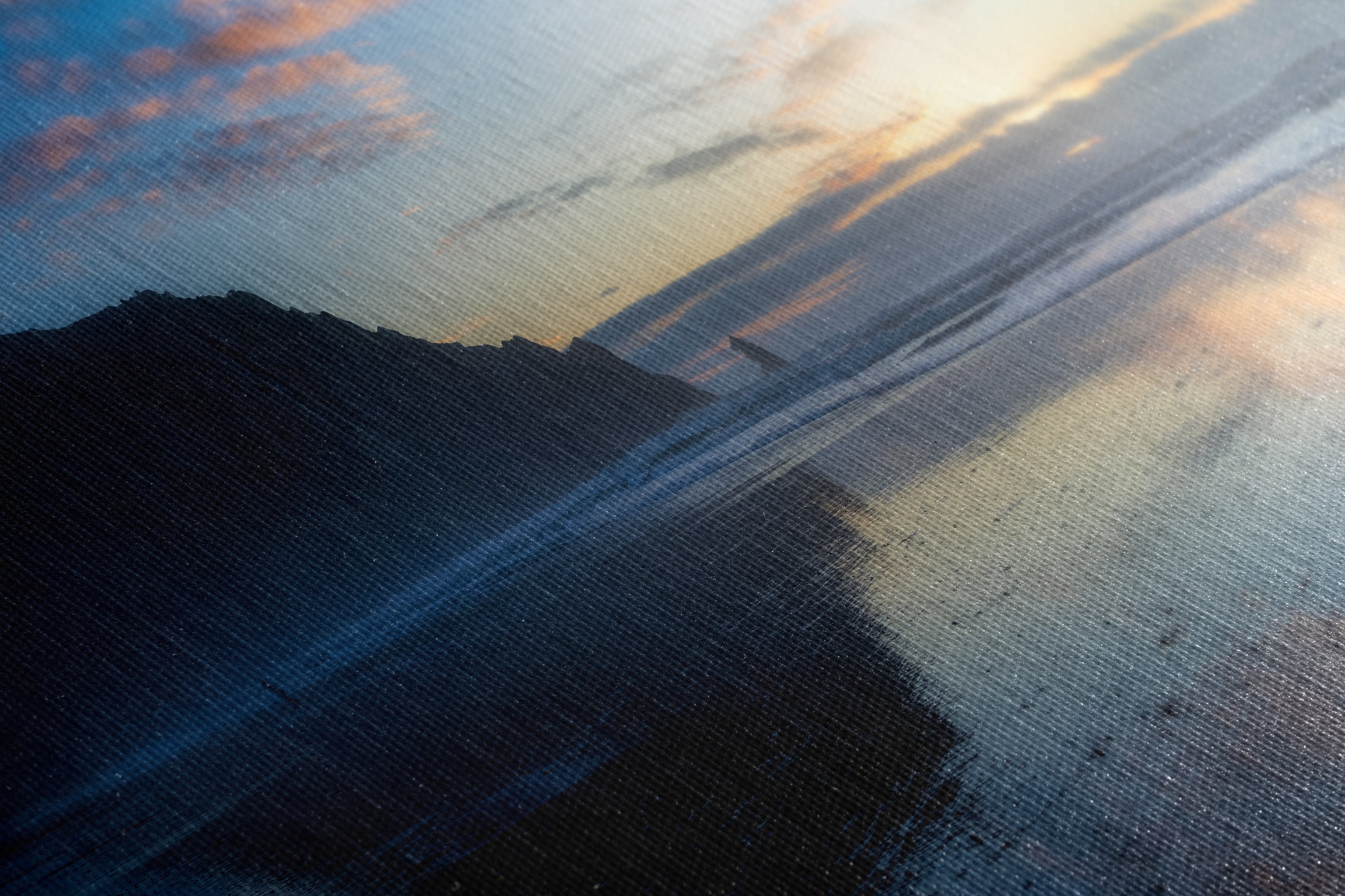 Morro Bay California Coastline Ocean Picture Nature Photo, Morro Rock Reflection, Coastal Relaxation Artwork, Dorm Room, Office & House Decor