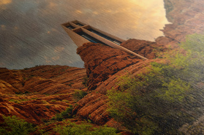 Chapel of the Holy Cross Sedona Arizona Desert Picture, Southwestern Wall Art, Church Landscape Print, Office Decor, Cubicle & Home Wall Art