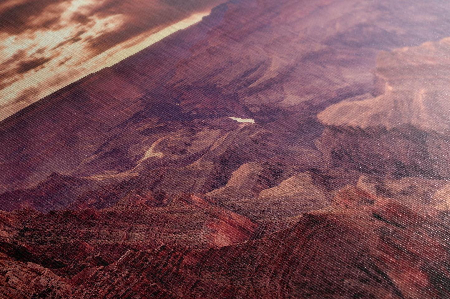 Grand Canyon National Park, Arizona Desert Picture Sunset Nature Photo, Bohemian Style Relaxation Artwork for Meditation, Apartment, Office & House Decor