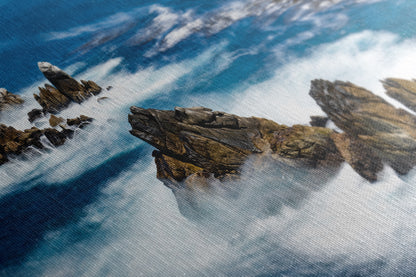 Carmel California Coastline Ocean Picture Nature Photo, Relaxation Artwork, Beach Wall Art for Meditation, Office, and House Decor