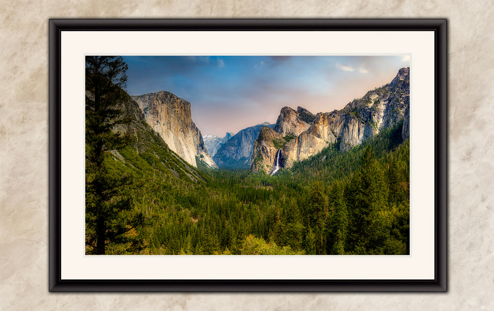 Yosemite National Park Mountain Picture Nature Photo Bohemian Relaxation Artwork for Meditation