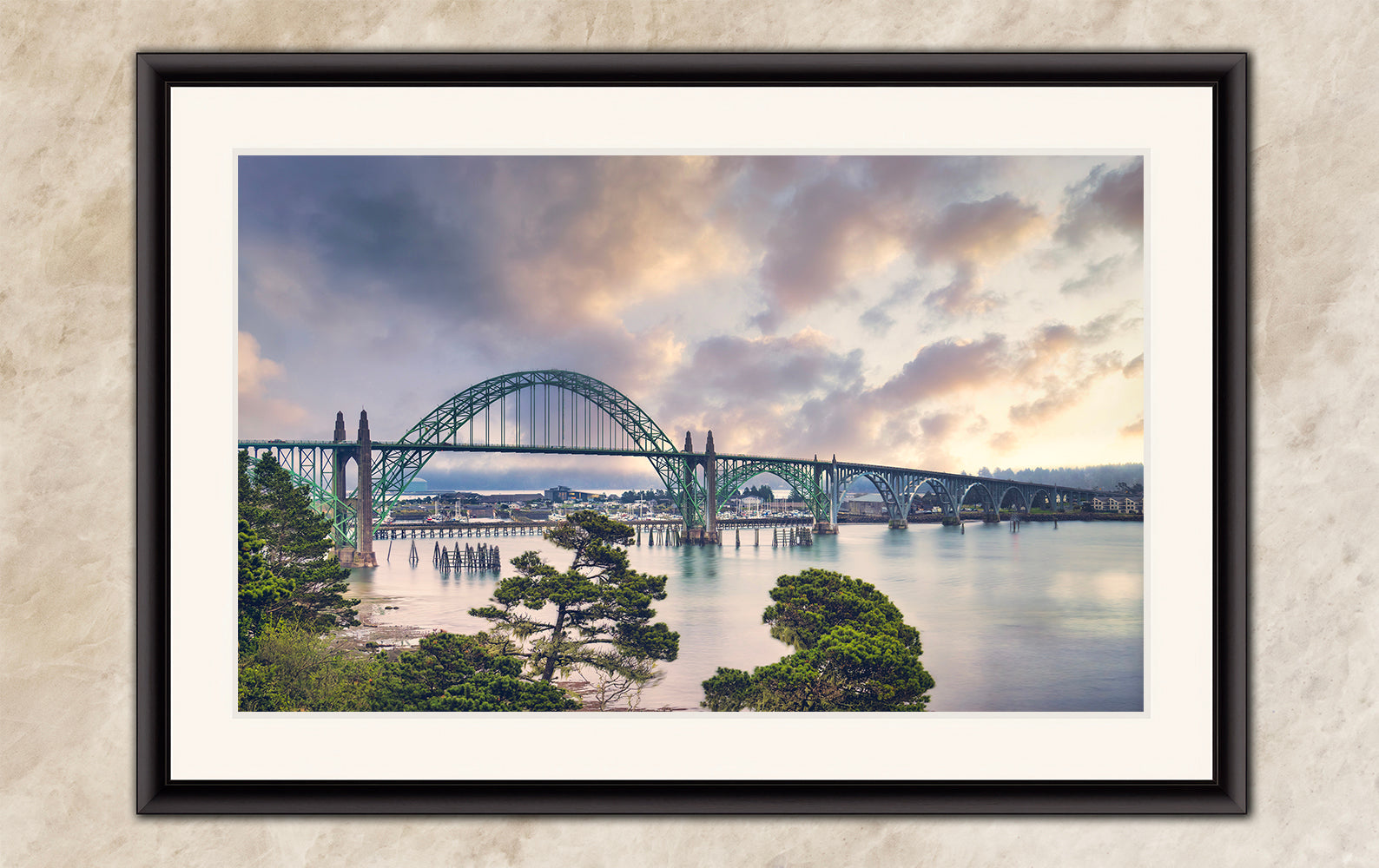 Alsea Bay Bridge Picture, Waldport Oregon Coast Ocean Picture, Pacific Northwest