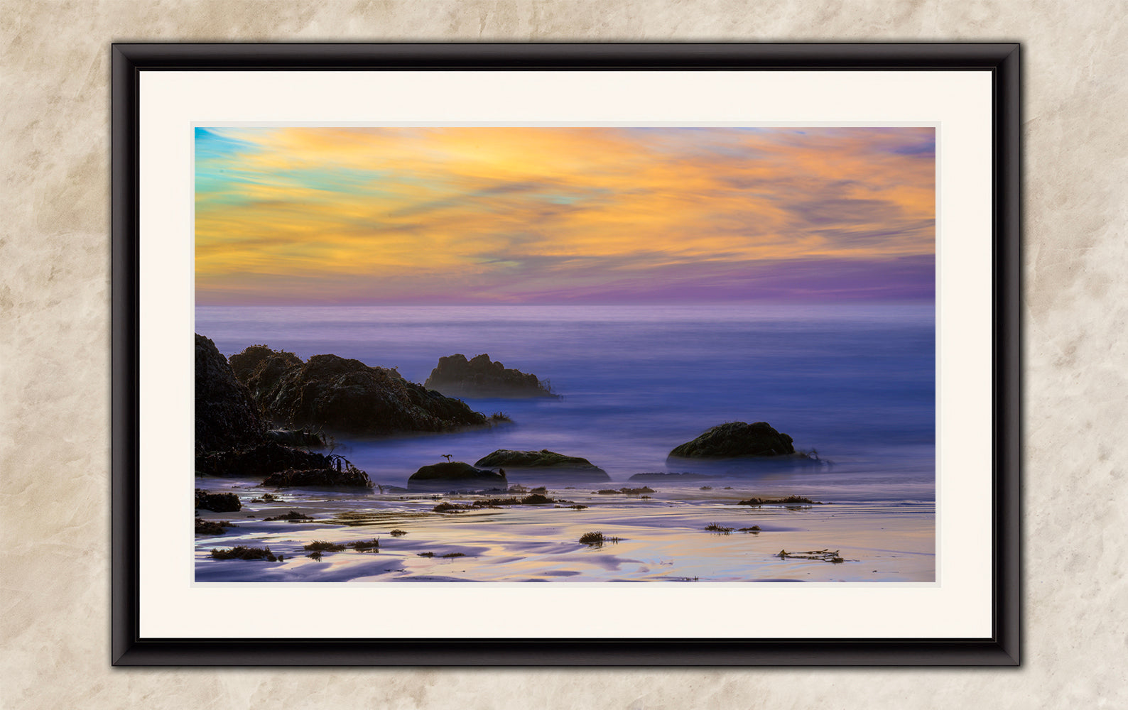 Limited Edition Fine Art Photography Ocean Picture, Pfeiffer Beach Big Sur Sunset