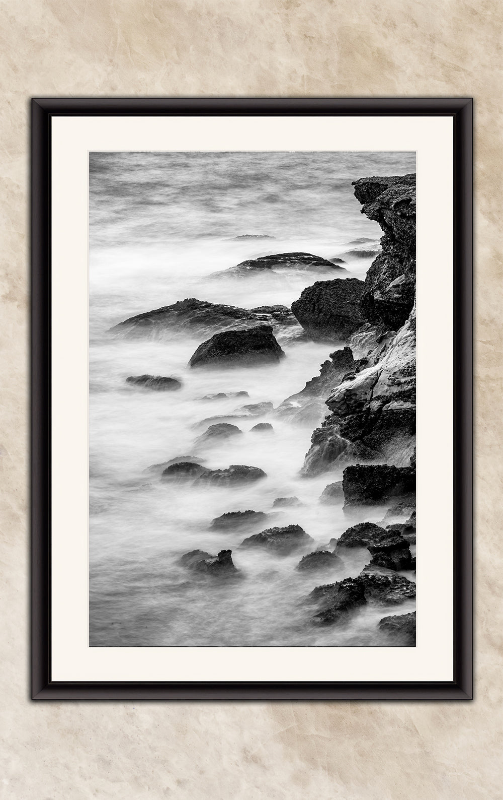 Limited Edition Fine Art Photography, Abstract Ocean Picture California Shoreline