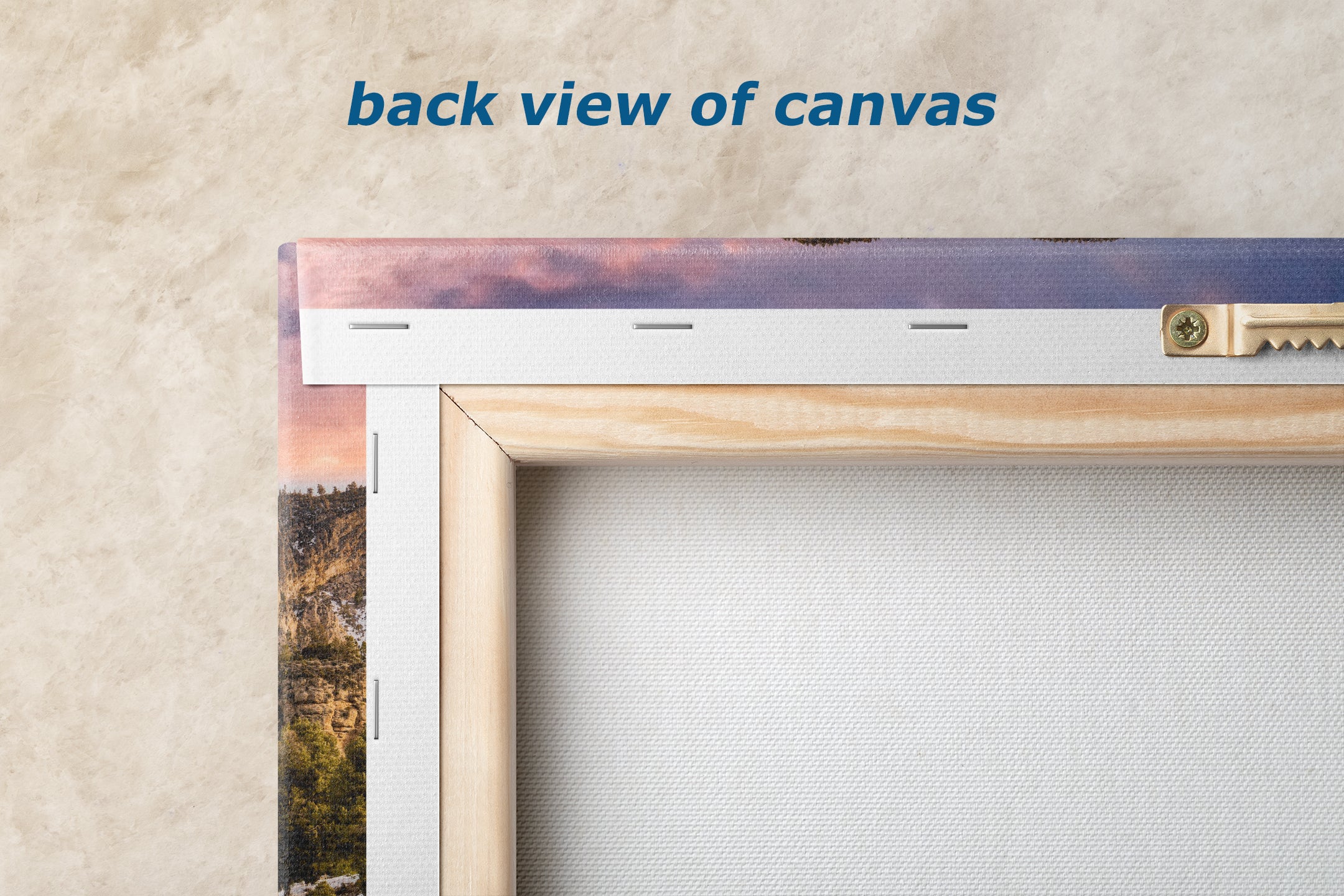 Mt Charleston Nevada Mountain Picture, Snowy Scenery Nature Photo Relaxation Artwork | Winter Landscape for Office, Dorm, Bohemian Decor