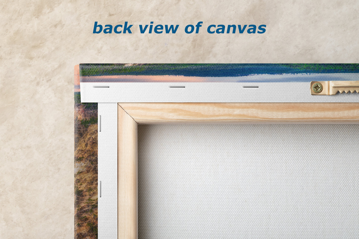 Yellowstone Falls National Park Canyon Waterfall Picture Nature Photo Relaxation Artwork Bohemian Style Wyoming Landscape, Meditation & House Decor