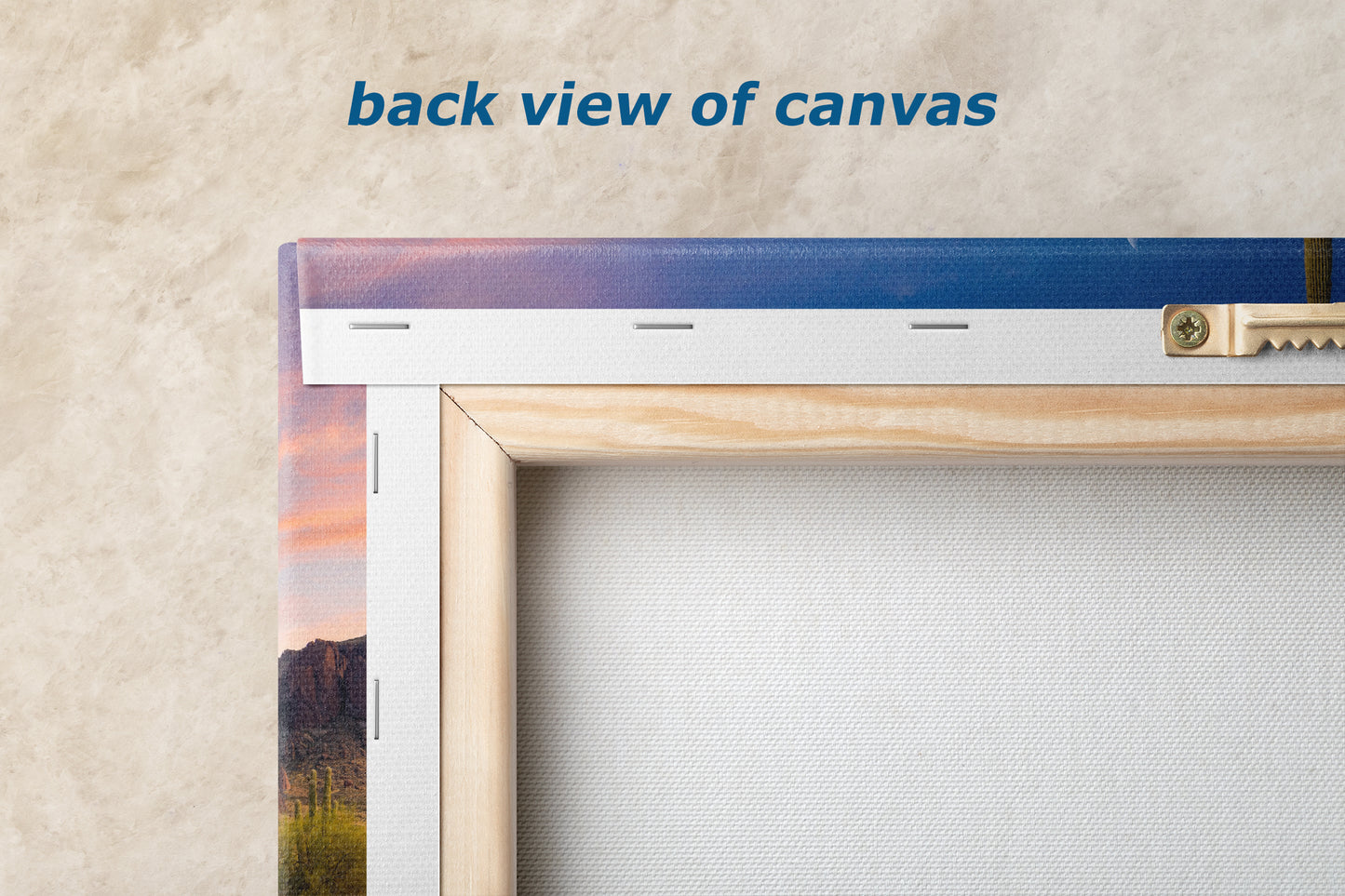 Arizona Desert Picture Sunset, Saguaro Cactus Artwork Nature Photo, Southwestern Wall Art of Superstition Mountains at Lost Dutchman State Park