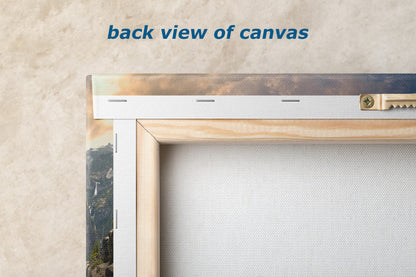 Glacier Point Yosemite National Park Nature Photo Relaxation Artwork, Sierra Nevada Scenic Picture for Meditation, Office, and House Decor