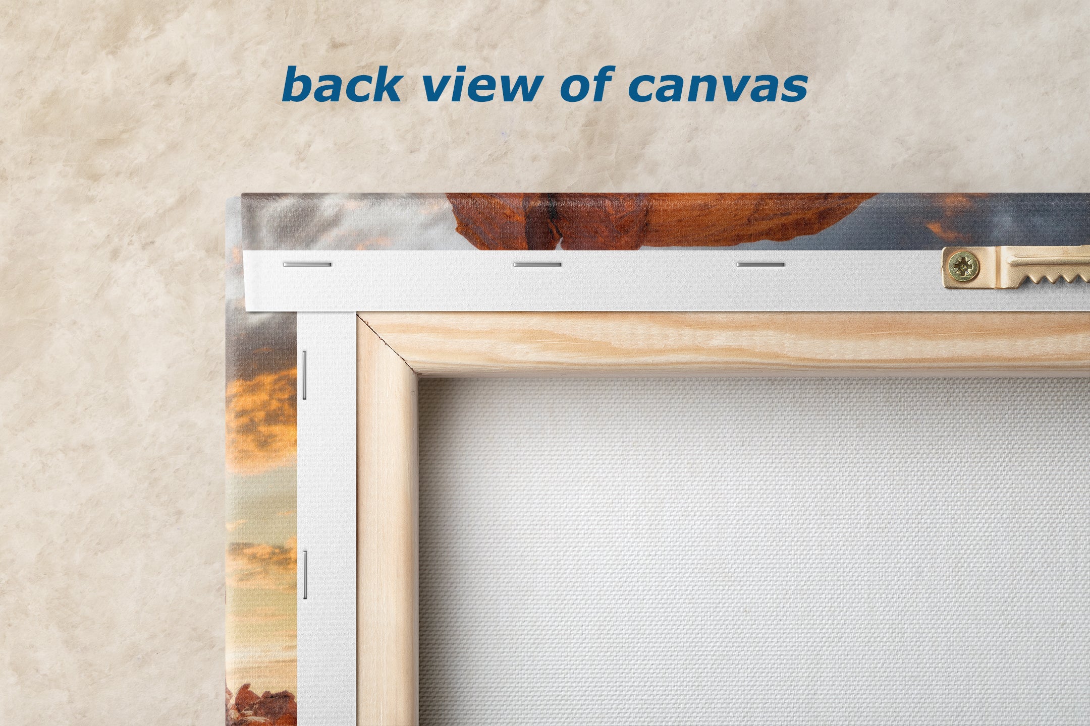 Monument Valley Arizona Desert Picture Cactus Nature Photo, Bohemian Style Relaxation Artwork for Meditation, Apartment, Office & House Decor