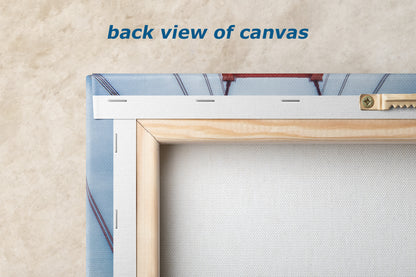 San Francisco Golden Gate Bridge Picture | Towering Canvas Wall Art | California Coastline Photography | Office, Dorm, or Home Decor