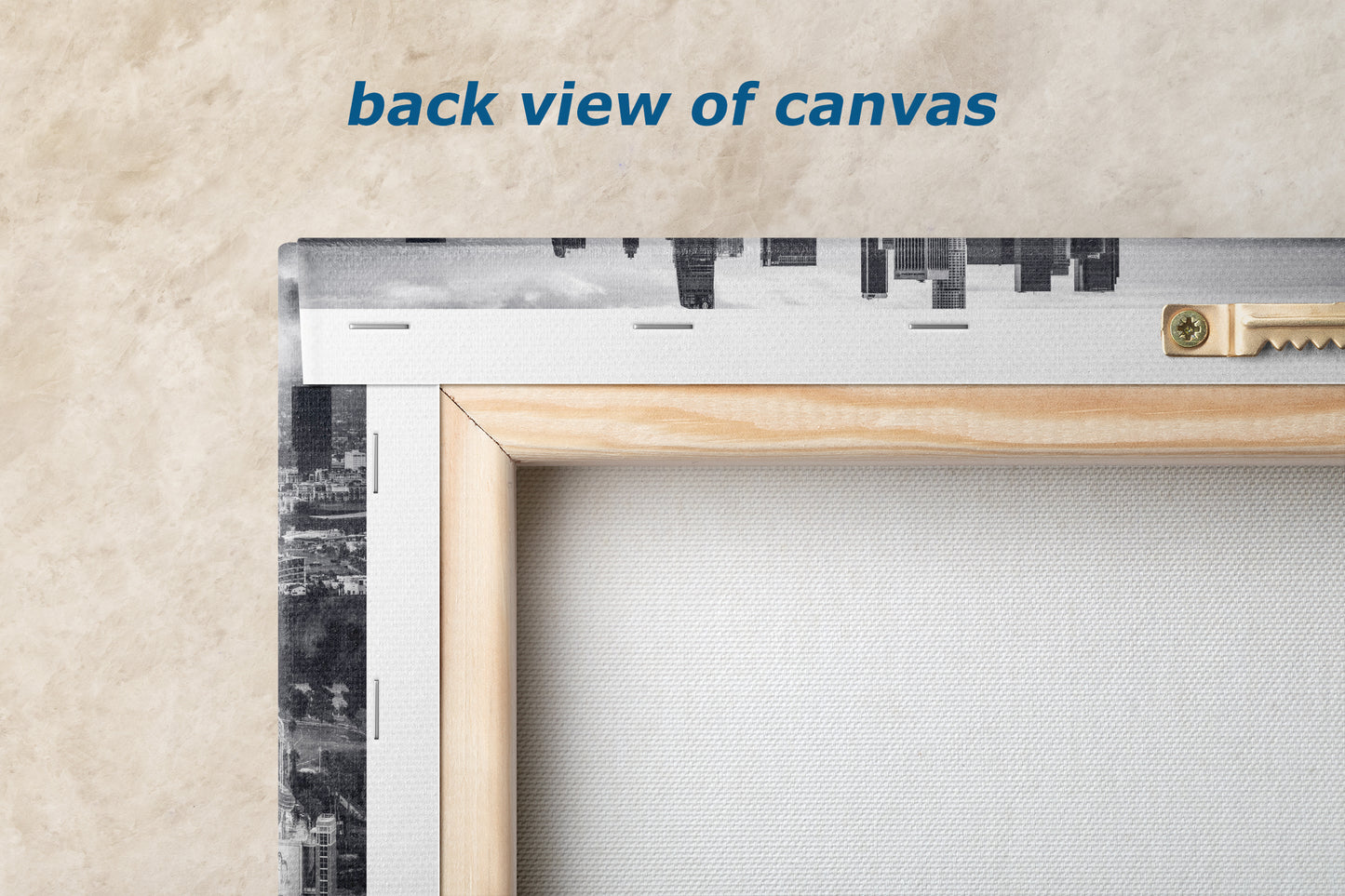 Dodgers Stadium Photo, Los Angeles Skyline Black and White Wall Art