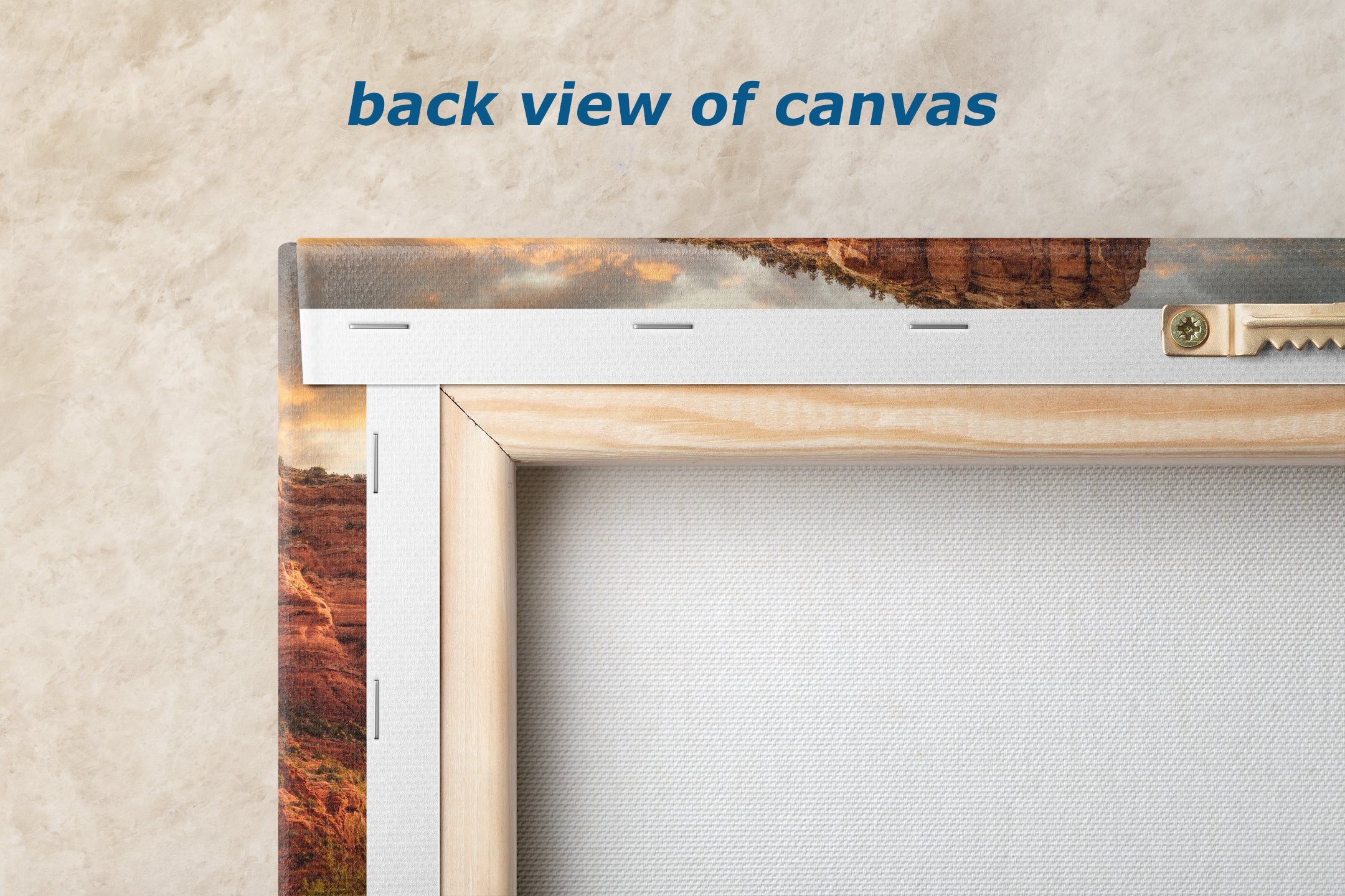 Chapel of the Holy Cross Sedona Arizona Desert Picture, Southwestern Nature Photo, Church and Canyon Photography, Canvas Print