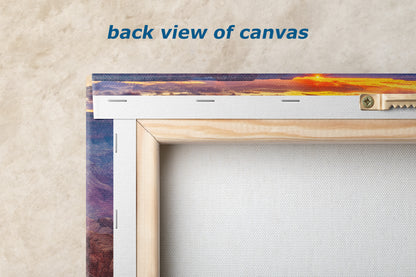 Grand Canyon National Park, Arizona Desert Picture Nature Photo, Bohemian Style Relaxation Artwork for Meditation, Office & House Decor