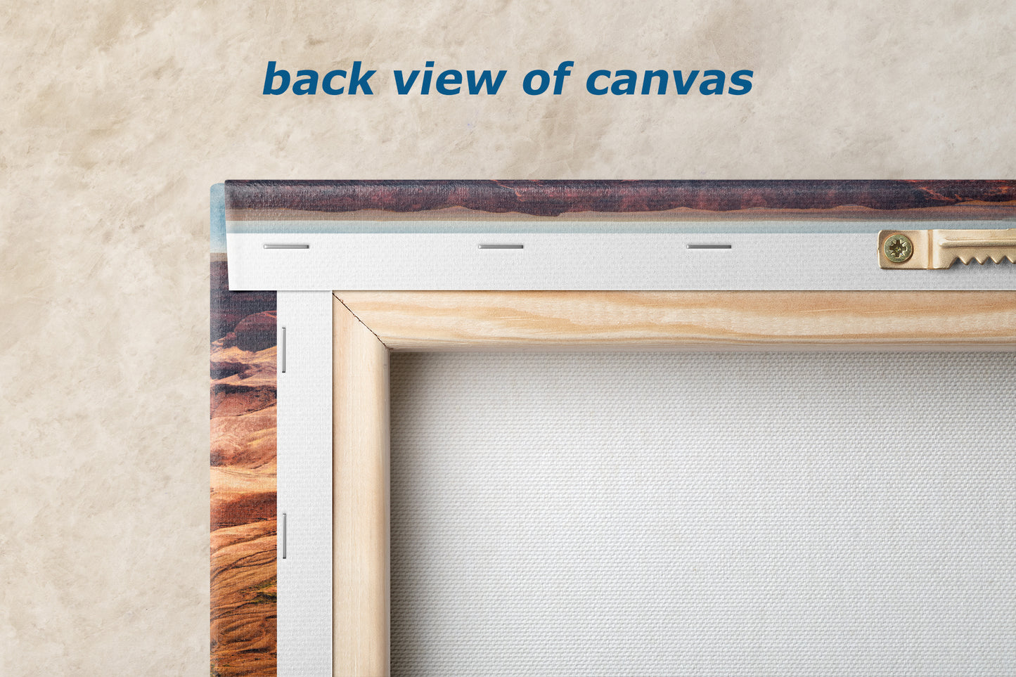 Grand Canyon National Park, Arizona Desert Picture Nature Photo with Colorado River, Bohemian Style Relaxation Artwork for Meditation, Office & House Decor