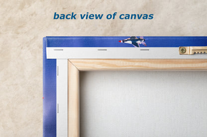 US Airforce Thunderbirds F-16 Fighting Falcon Aviation Artwork | Military Aircraft Wall Decor for Aviation Enthusiasts and Man Cave Decor