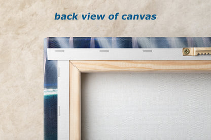 Bellagio Las Vegas Water Picture, Relaxation Artwork, Night Water Display Wall Decor, Ethereal Cityscape Photography