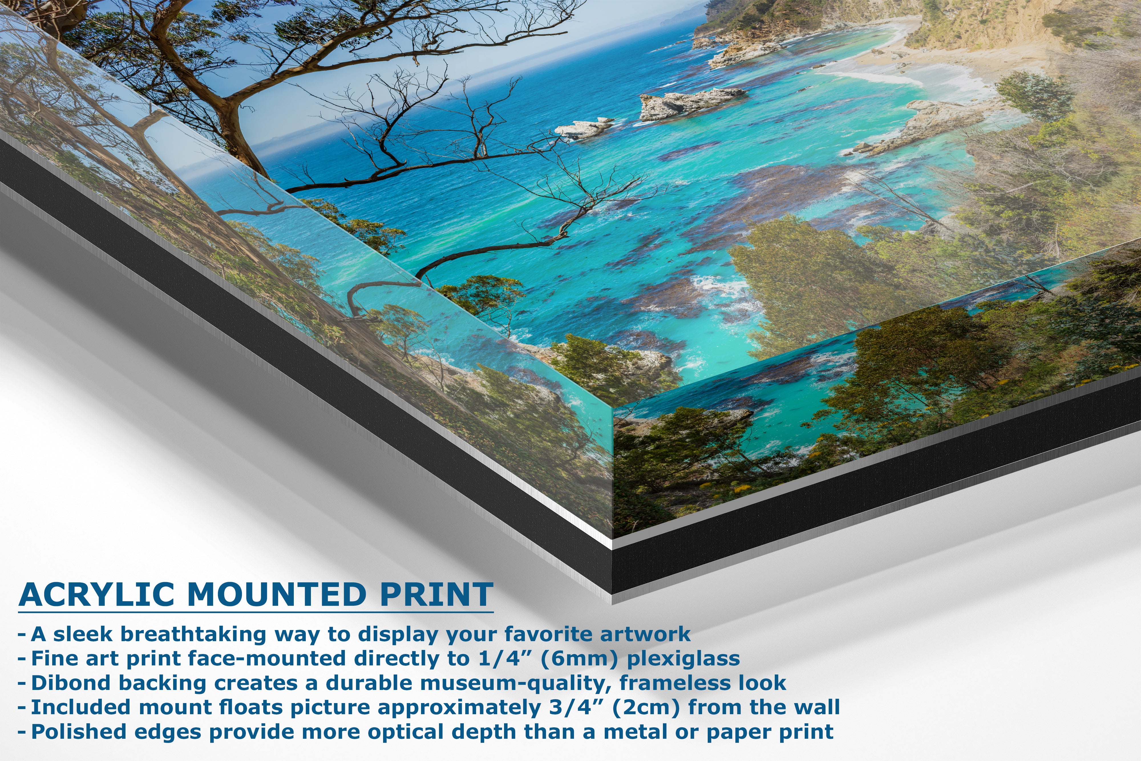 California Coastline Limited Edition Fine Art Print – Big Sur Ocean Picture Nature Photo