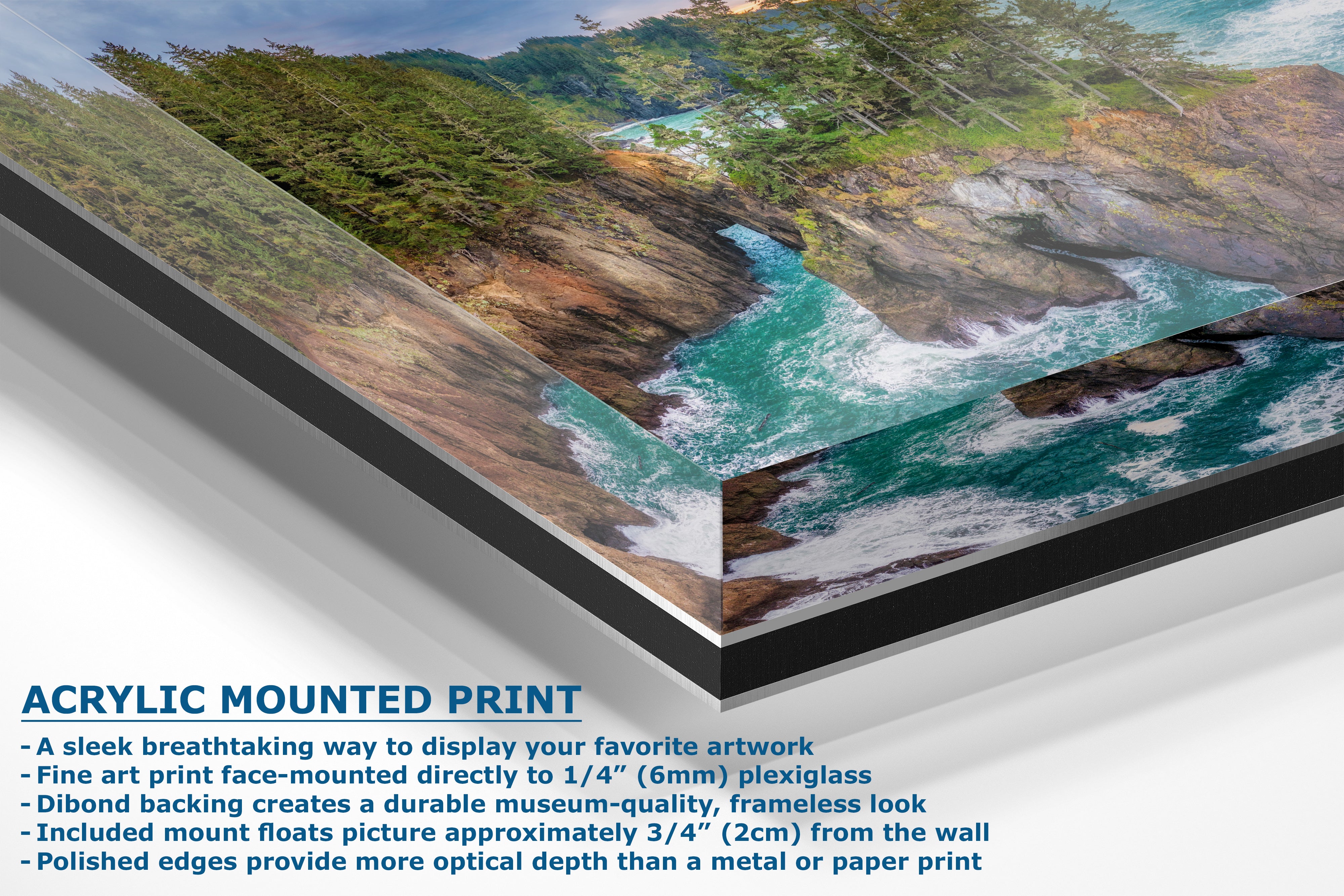 Ocean Picture Limited Edition Print, Oregon Coast Nature Photo, Pacific Northwest