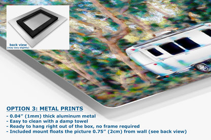 Airstream with Coast Live Oak Camping Decor